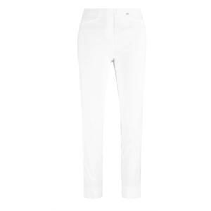 NEW ROBELL women's rose 9 cropped super slim trouser in white